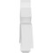 Ekena Millwork Davenport Architectural Grade PVC Gable Bracket, 108"W x 18"H x 4"D x 6"F, 4/12 Pitch GBP108X18X0406DAV00 - alternate 4